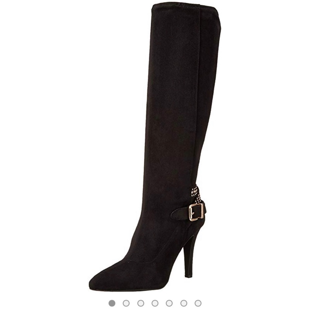 BCBG Dark brown suede boots
